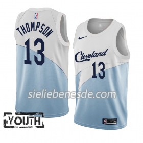 Kinder NBA Cleveland Cavaliers Trikot Tristan Thompson 13 2018-19 Nike Blau Weiß Swingman